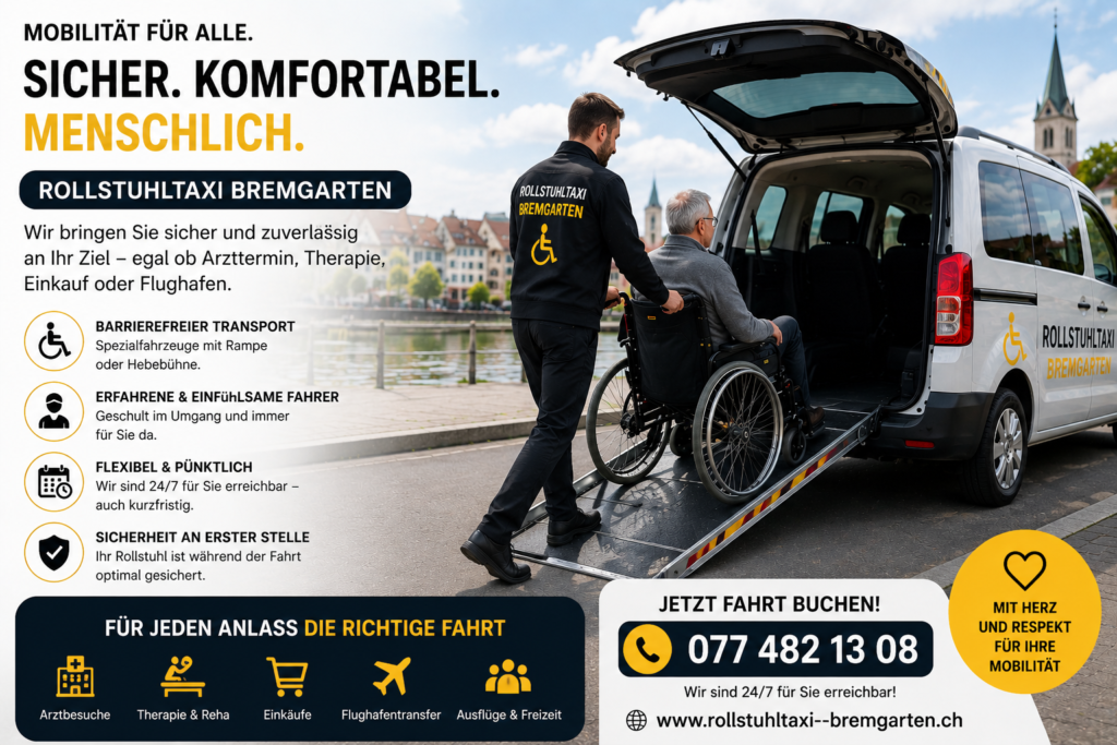 ♿ Warum ein spezialisiertes Rollstuhltaxi mehr Sicherheit bietet als ein normales Taxi
